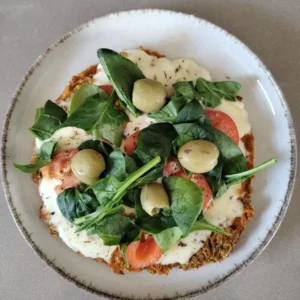 Pizza de zanahoria